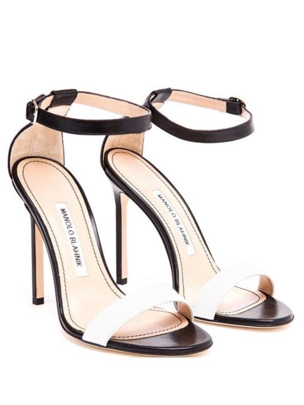 Manolo Blahnik “Chaos” Heeled Sandal Heels